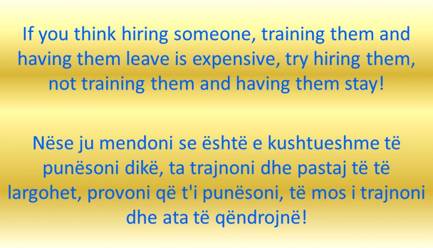 Rëndësia e zhvillimit të punonjësve